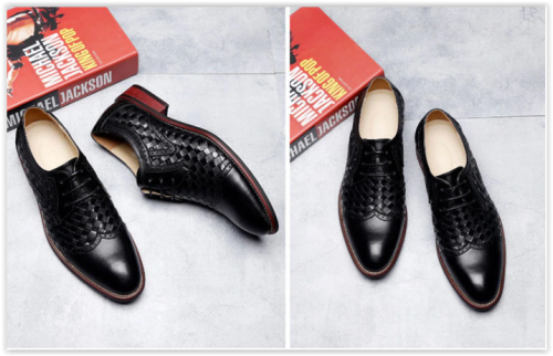 Men New Handmade Business Leather Shoes All sizes Oxford - Free Shipping