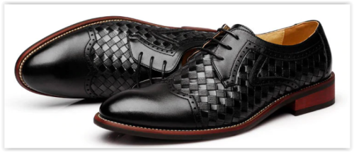 Men New Handmade Business Leather Shoes All sizes Oxford - Free Shipping