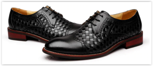 Men New Handmade Business Leather Shoes All sizes Oxford - Free Shipping