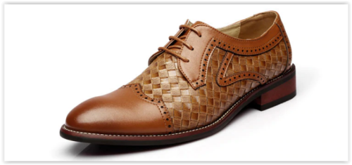 Men New Handmade Business Leather Shoes All sizes Oxford - Free Shipping