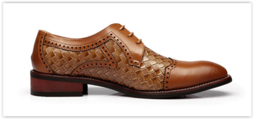 Men New Handmade Business Leather Shoes All sizes Oxford - Free Shipping