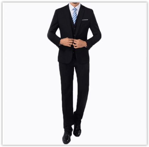 Men Suit 2018 New Top Quallity Suit ( Jacket + Pants ) Business Professional Slim Line MAD R579