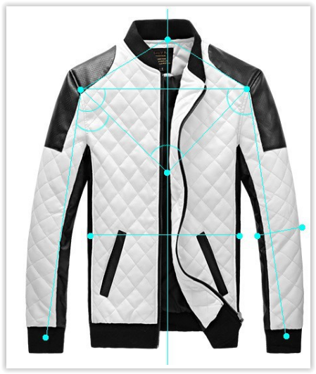 Men Jacket Polyester Cotton Suede Winter Autumn MAD R600