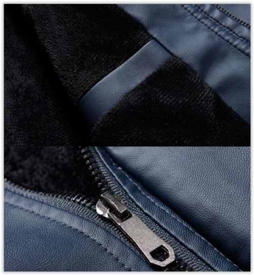 Men PU Leather Faux Baseball Jacket Male Slim Fit Zipper Casual College Coats High Quallity MAD R699