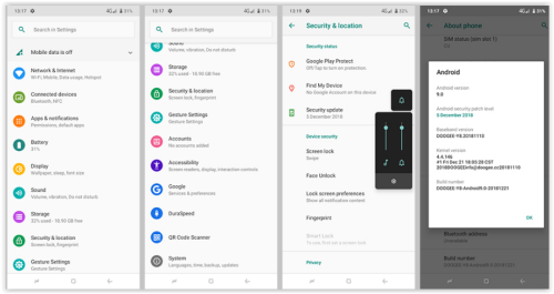 DOOGEE Y8 Smartphone 3GBRAM 16GBROM Android 9.0 6.1inch 19:9 Waterdrop LTPS Screen 3400mAh