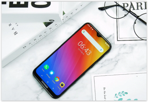 DOOGEE Y8 Smartphone 3GBRAM 16GBROM Android 9.0 6.1inch 19:9 Waterdrop LTPS Screen 3400mAh