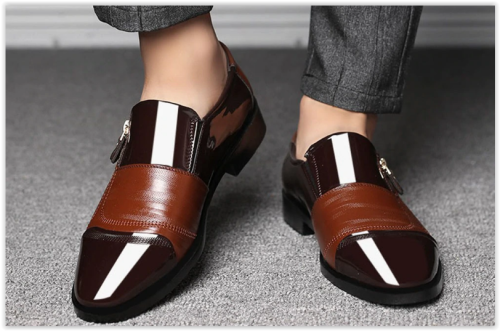 Men Shoes  Business Winter Gentleman Male Big Sizes Casual Lace Up Shoes MAD R349