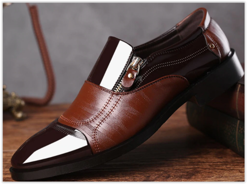 Men Shoes  Business Winter Gentleman Male Big Sizes Casual Lace Up Shoes MAD R349