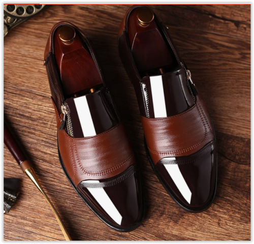 Men Shoes  Business Winter Gentleman Male Big Sizes Casual Lace Up Shoes MAD R349