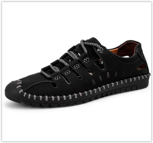 Limited Time Offer Men Microfiber Leather Shoes Breathable Lace Up Fashion Male Flats MAD R400