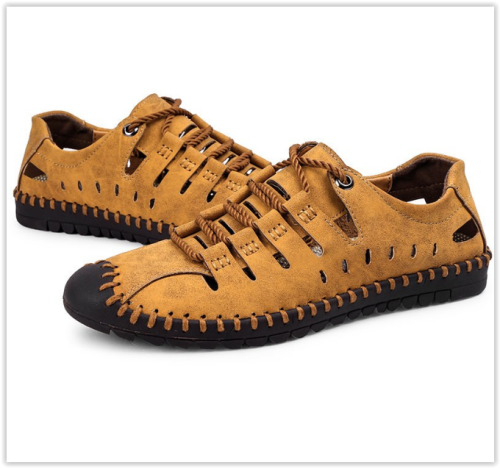 Limited Time Offer Men Microfiber Leather Shoes Breathable Lace Up Fashion Male Flats MAD R400