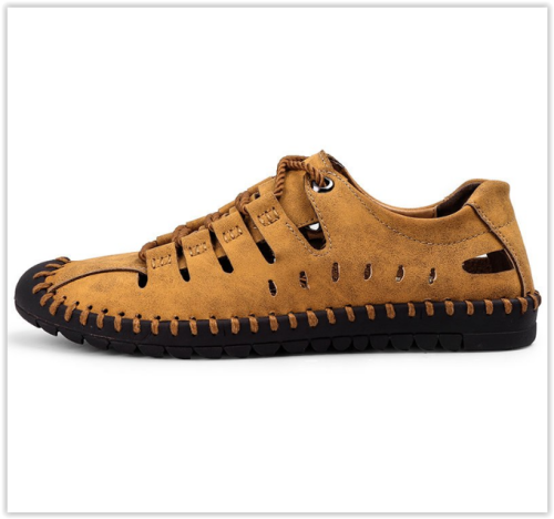 Limited Time Offer Men Microfiber Leather Shoes Breathable Lace Up Fashion Male Flats MAD R400