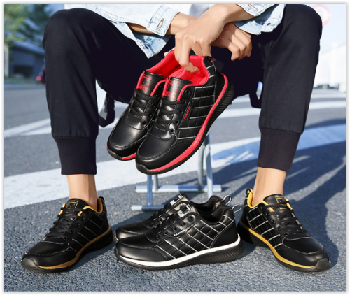 Men Black Casual Sports Shoes Non Slip Rubber Male Summer Limited Time Offer MAD R320