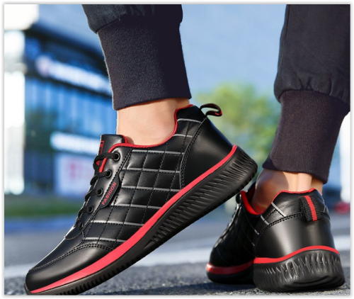 Men Black Casual Sports Shoes Non Slip Rubber Male Summer Limited Time Offer MAD R320