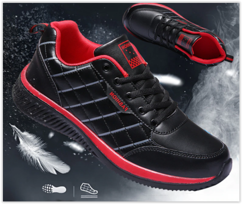 Men Black Casual Sports Shoes Non Slip Rubber Male Summer Limited Time Offer MAD R320