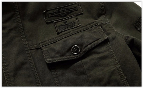 Men Military Jacket Winter Casual Army Clothes MAD R650