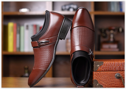 AAA Men Slip On Formal Office Business Oxford Leisure Male Pointed Shoes MAD R400