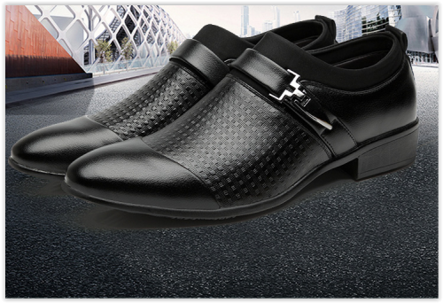 AAA Men Slip On Formal Office Business Oxford Leisure Male Pointed Shoes MAD R400