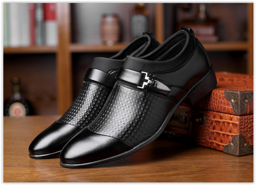 AAA Men Slip On Formal Office Business Oxford Leisure Male Pointed Shoes MAD R400