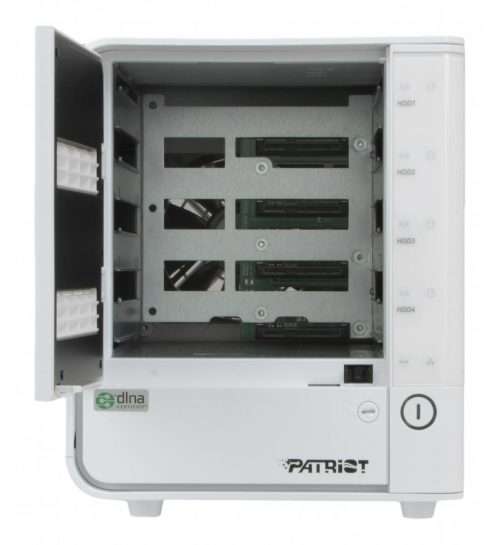 Patriot Javelin S4 4-Bay Diskless NAS Server Support 16TB PCNASJV35S4