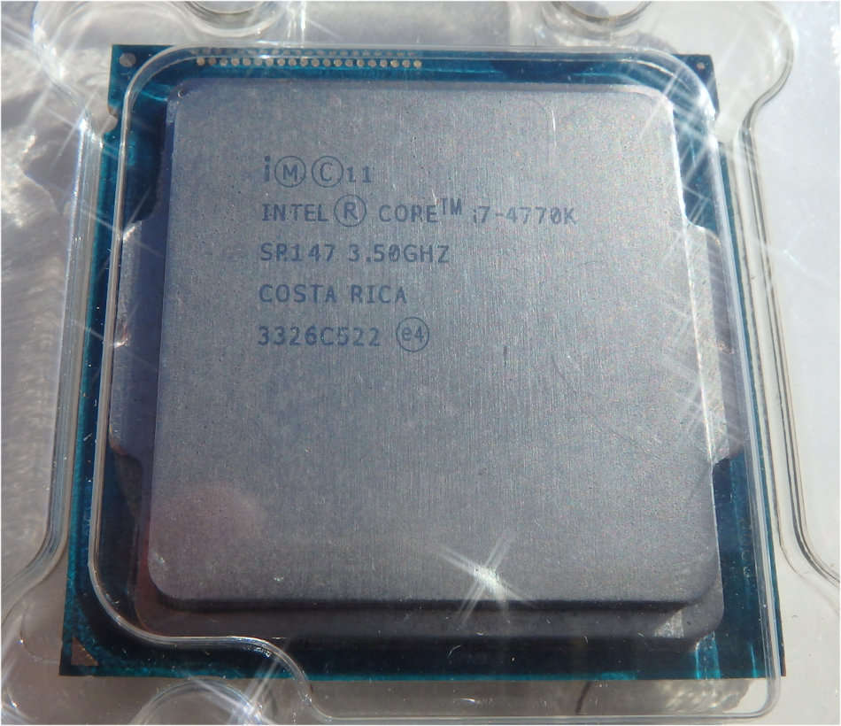 Intel® Core i7-4770K Processor (8M Cache, up to 3.90 GHz)