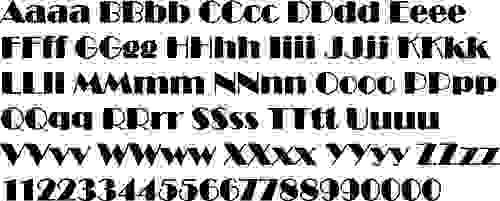 Alphabet Vinyl Stickers