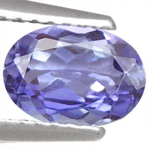 FLAWLESS VVS .27CTS OVAL  TANZANITE- VALUE R3'520.00- APPRAISAL SUPPLIED