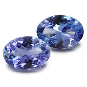 VVS FLAWLESS .90CTS TANZANITES - VALUE R10'620.00