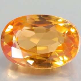 .30CTS SONGEA ORANGE SAPPHIRE R3'870.00 VALUE