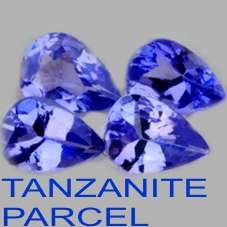 4 X .22CTS PEAR TANZANITES VALUE R9'200,00