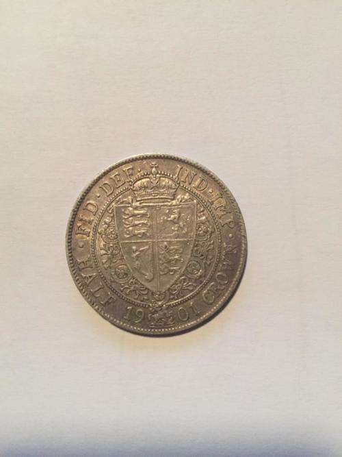 1901 Half Crown