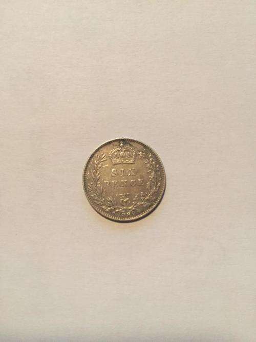 1889 Six Pence