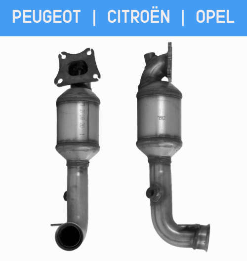 Catalytic Converter for PEUGEOT_OPEL_CITROEN