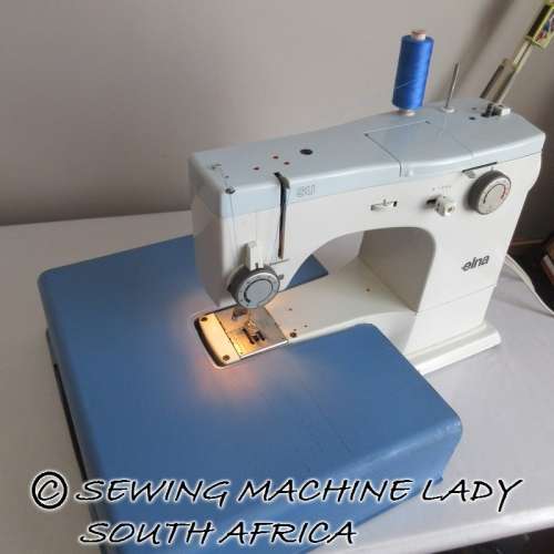 ELNA SU SWISS MADE SEWING MACHINE BLUETOP