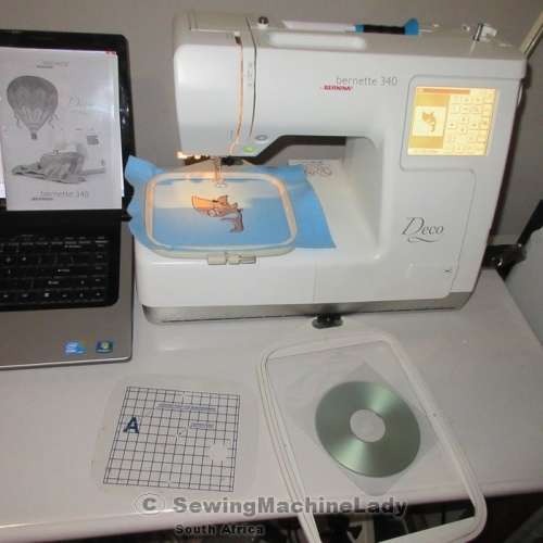 BERNINA DECO 340 EMBROIDERY MACHINE