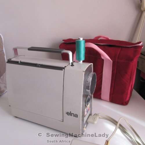 ELNA LOTUS (SPECIAL)  SWISS PORTABLE SEWING MACHINE