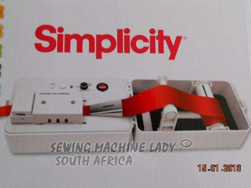 SIMPLICITY BIAS BINDING MAKING MACHINE (ELECTRIC)