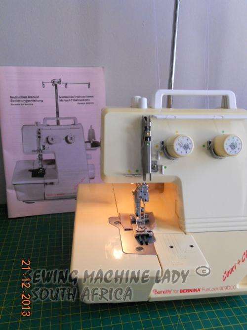 BERNINA 009DCC (1996 Model) COVERSEAM OVERLOCKER COVER & CHAIN