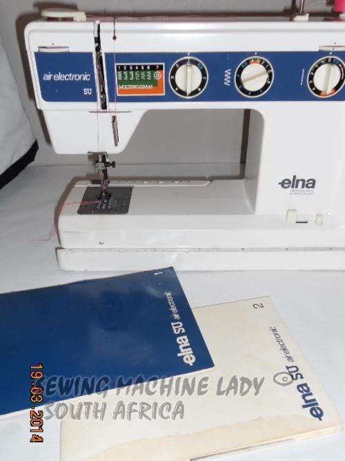 ELNA (CARINA) SU AIR ELECTRONIC SWISS SEWING MACHINE