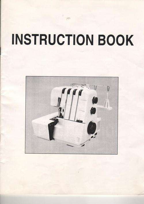 USER MANUAL FOR  NINA overlocker 234/ 234d
