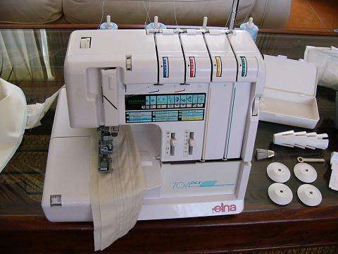 ELNA 704DEX COVERHEM OVERLOCKER