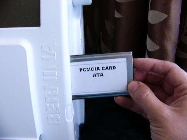 EMBROIDERY CARD:  PC DESIGN CARD PCMCIA ATA CARD