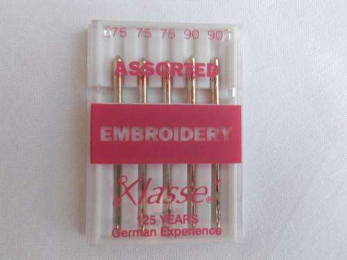 KLASSE EMBROIDERY ASSORTED MACHINE NEEDLES