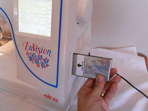 EMBROIDERY CARD:  FOR ELNA CE10