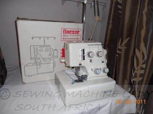 JANOME FINESSE 234D OVERLOCKER in BOX