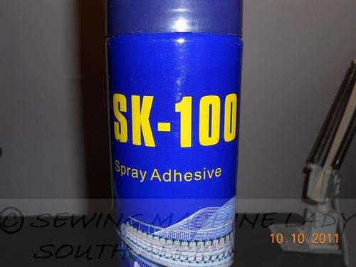 was R110! 500ML TEMPORARY SPRAY ADHESIVE FOR EMBROIDERY