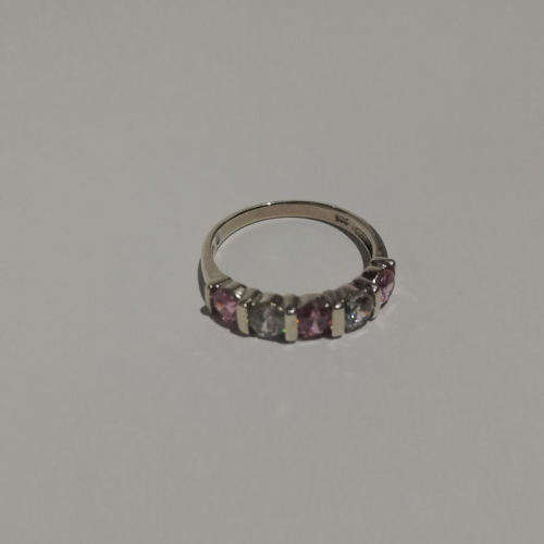 Sterling Silver ring - 5stones