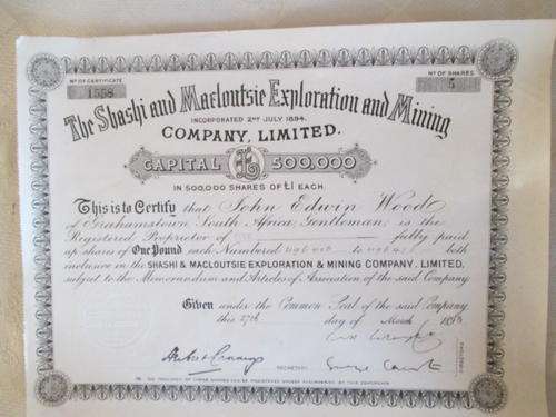 Batch of 13 Share Certificate as description