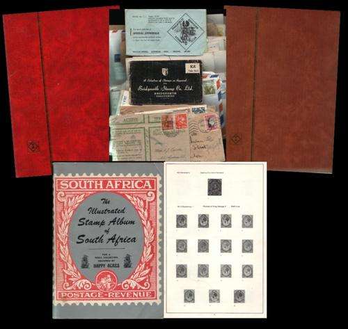 2 Stockbooks of stamps plus other items as description