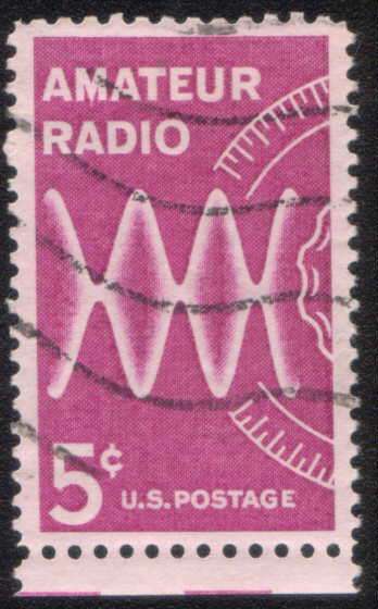 USA - 1964 - 5c Amateur Radio.  Used.  As description images.